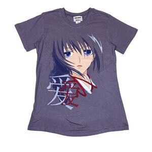 Vintage Fruits Basket Yuki Sohma Rat Anime T Shirt Women's L Y2K 2001 Rare